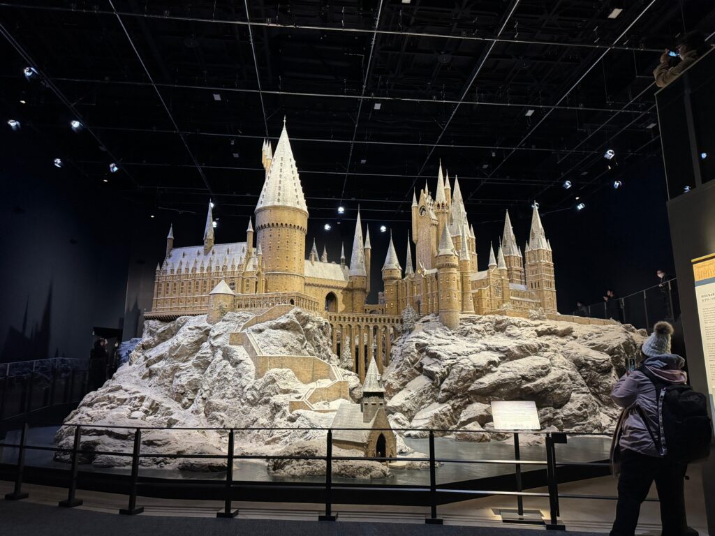 Maqueta del castillo de Hogwarts en Warner Bros. Studio Tour Tokyo
